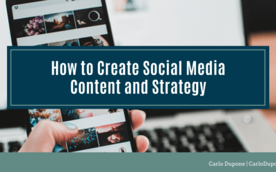 How to Create Social Media Content and Strategy